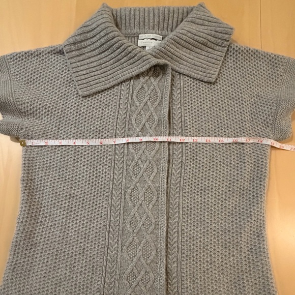 🤍 Charter Club 100% Cashmere Shawl Sweater | Ultra Luxe 🤍 Size M | Clean Girl - Picture 14 of 16